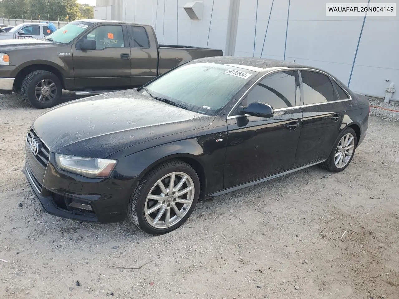 WAUAFAFL2GN004149 2016 Audi A4 Premium S-Line