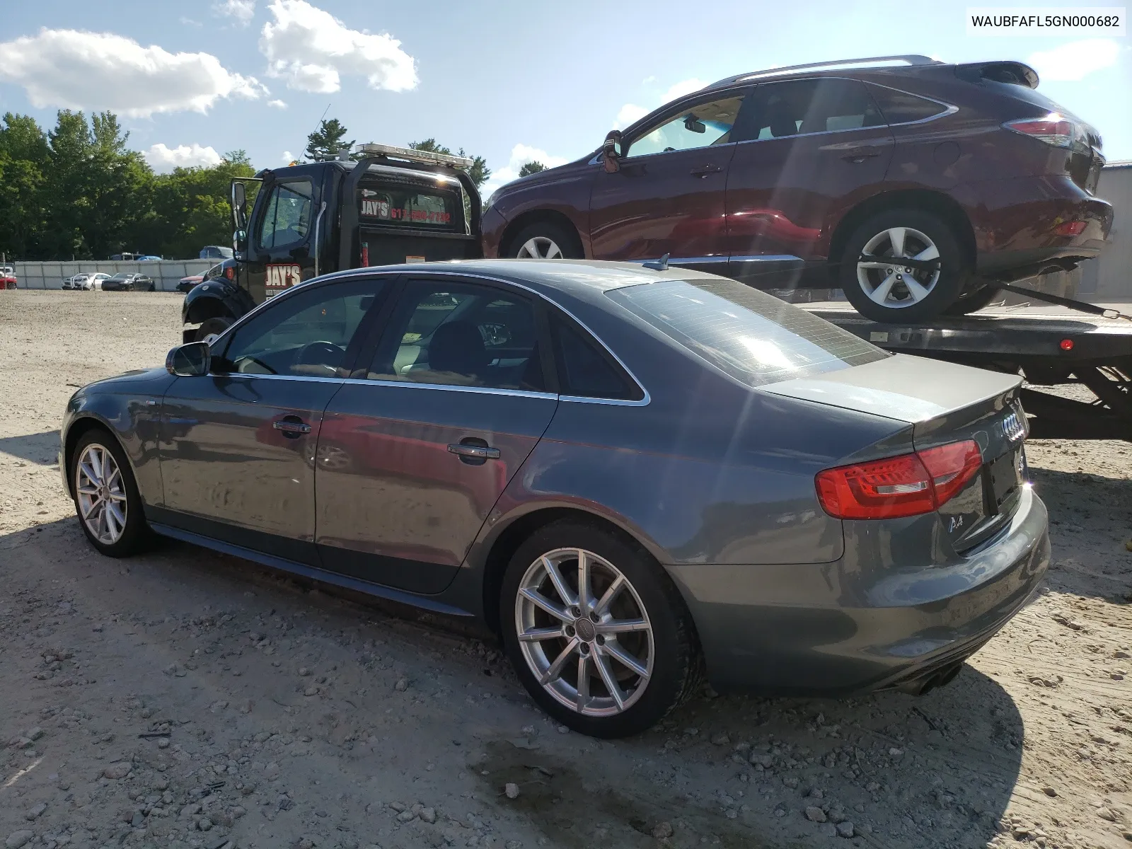 WAUBFAFL5GN000682 2016 Audi A4 Premium S-Line