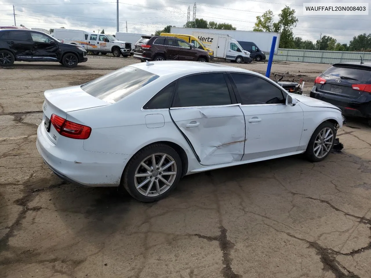 WAUFFAFL2GN008403 2016 Audi A4 Premium Plus S-Line