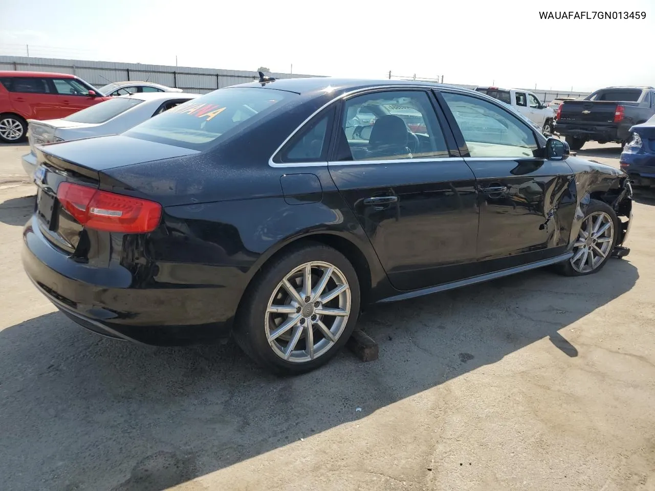 WAUAFAFL7GN013459 2016 Audi A4 Premium S-Line