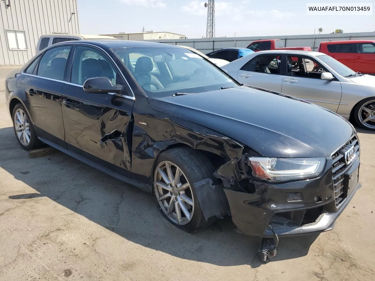 2016 Audi A4 Premium S-Line VIN: WAUAFAFL7GN013459 Lot: 70289984