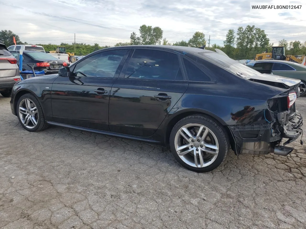 WAUBFAFL8GN012647 2016 Audi A4 Premium S-Line