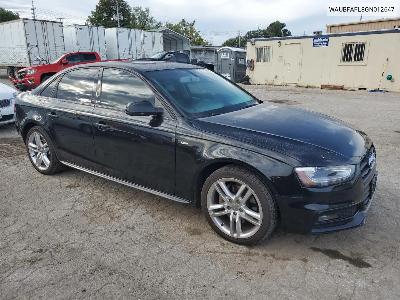 WAUBFAFL8GN012647 2016 Audi A4 Premium S-Line