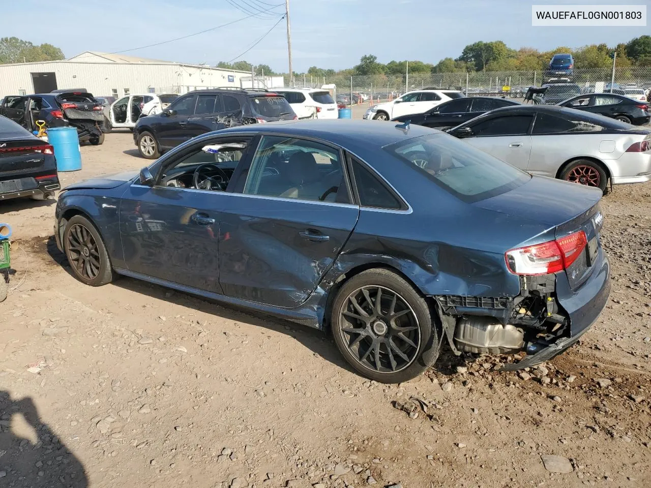 WAUEFAFL0GN001803 2016 Audi A4 Premium Plus S-Line