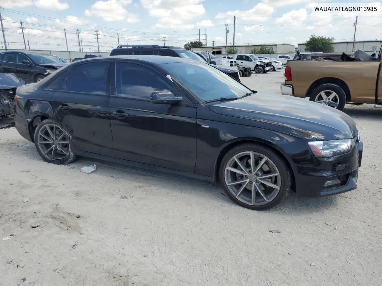 WAUAFAFL6GN013985 2016 Audi A4 Premium S-Line