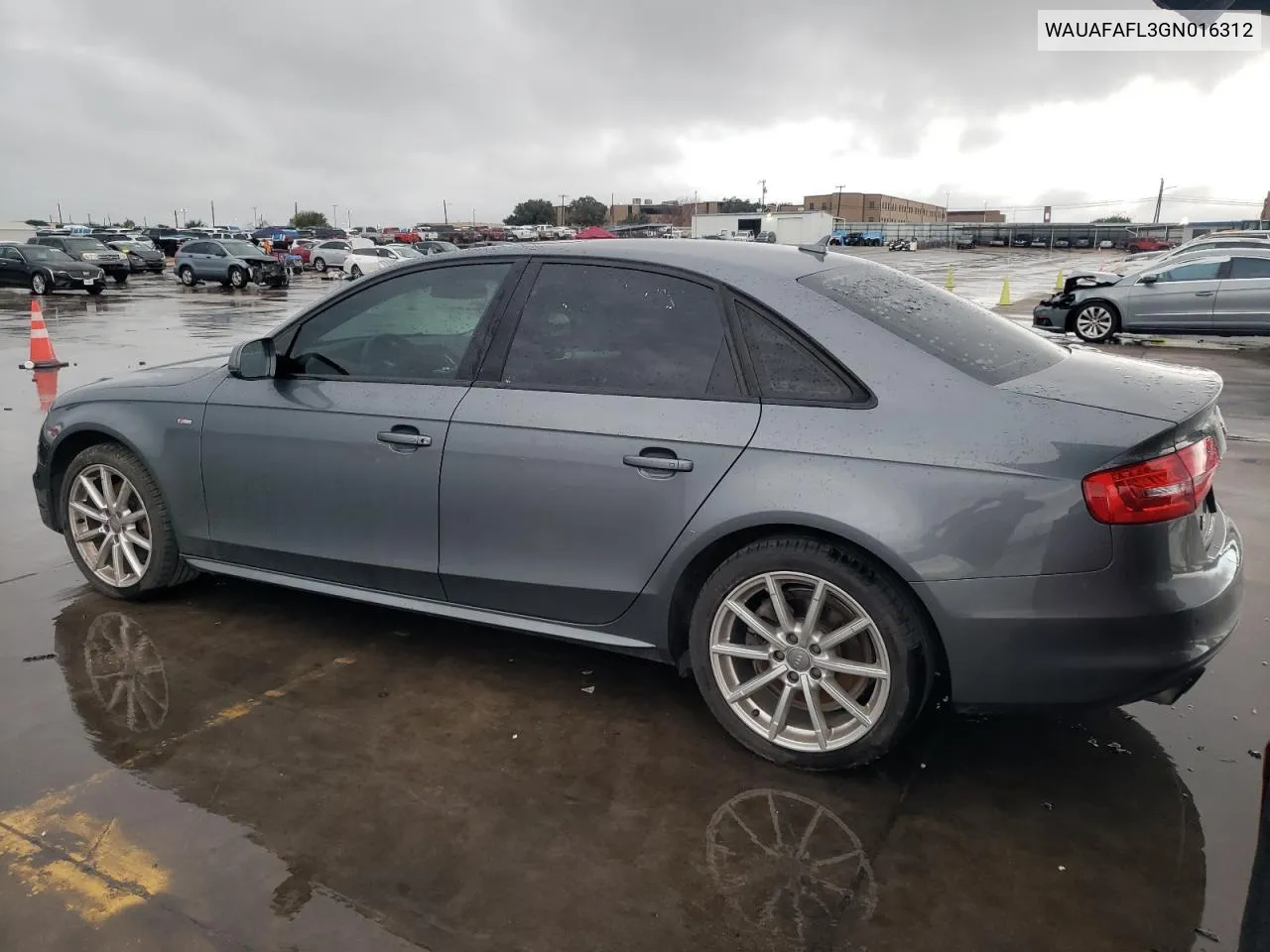 WAUAFAFL3GN016312 2016 Audi A4 Premium S-Line