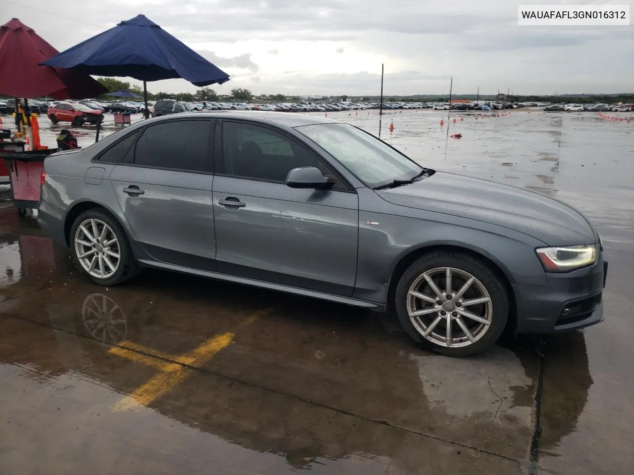 WAUAFAFL3GN016312 2016 Audi A4 Premium S-Line