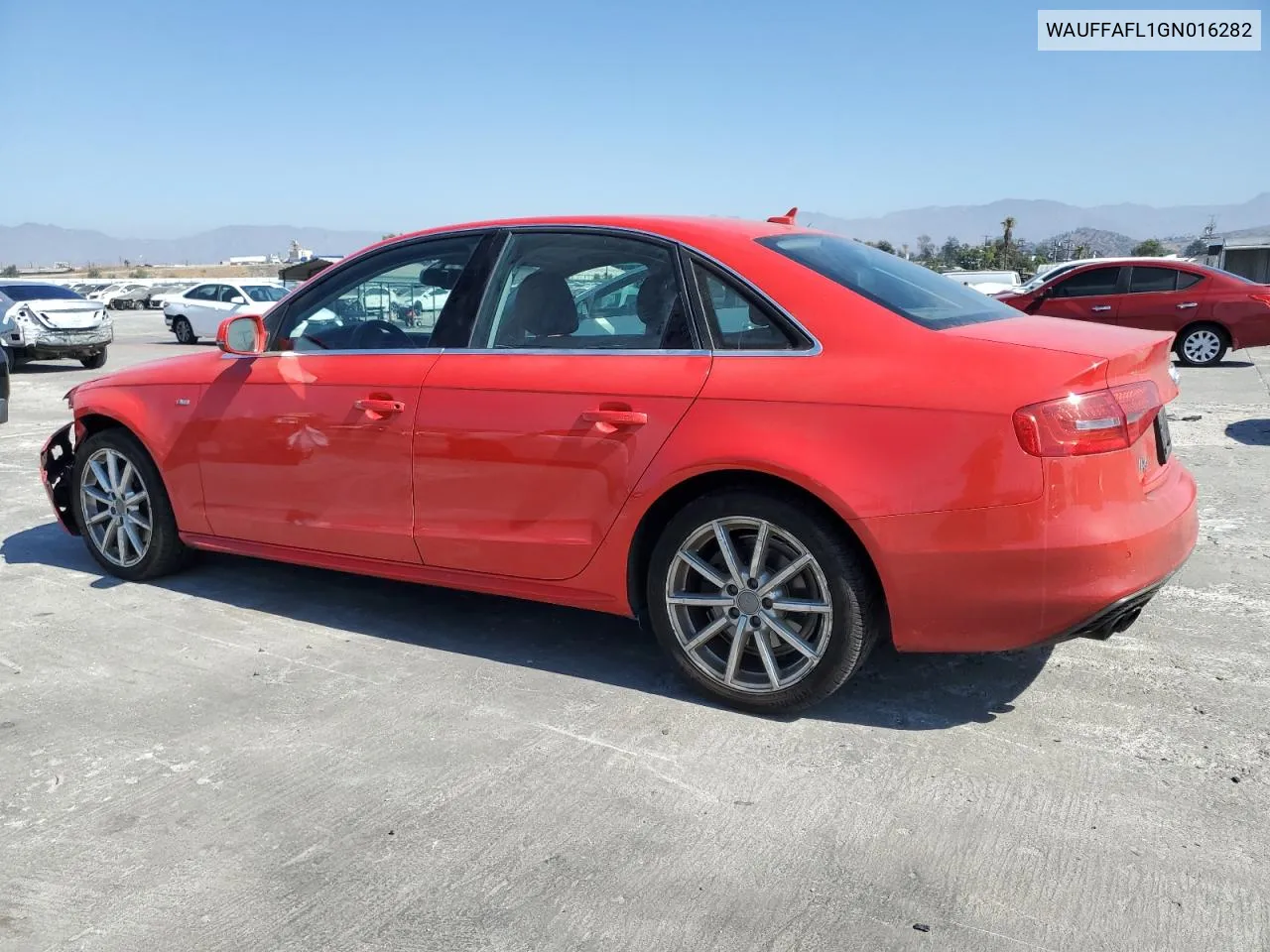 2016 Audi A4 Premium Plus S-Line VIN: WAUFFAFL1GN016282 Lot: 73231444