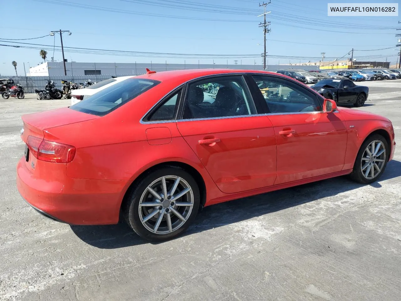 2016 Audi A4 Premium Plus S-Line VIN: WAUFFAFL1GN016282 Lot: 73231444