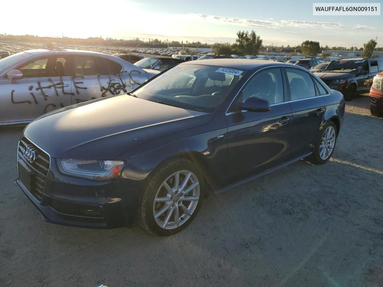 WAUFFAFL6GN009151 2016 Audi A4 Premium Plus S-Line