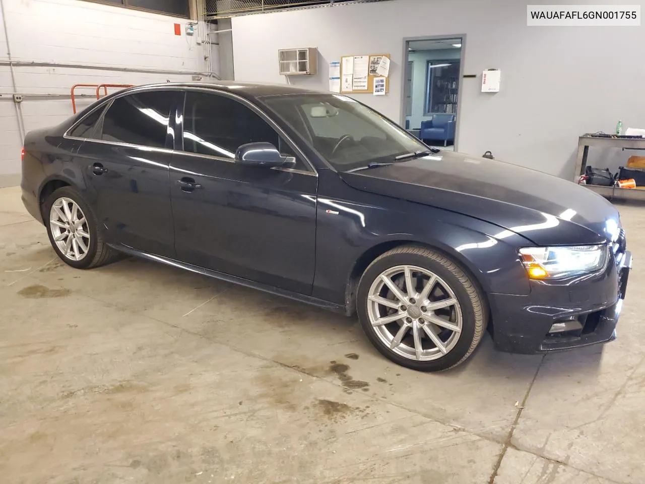 2016 Audi A4 Premium S-Line VIN: WAUAFAFL6GN001755 Lot: 77208094