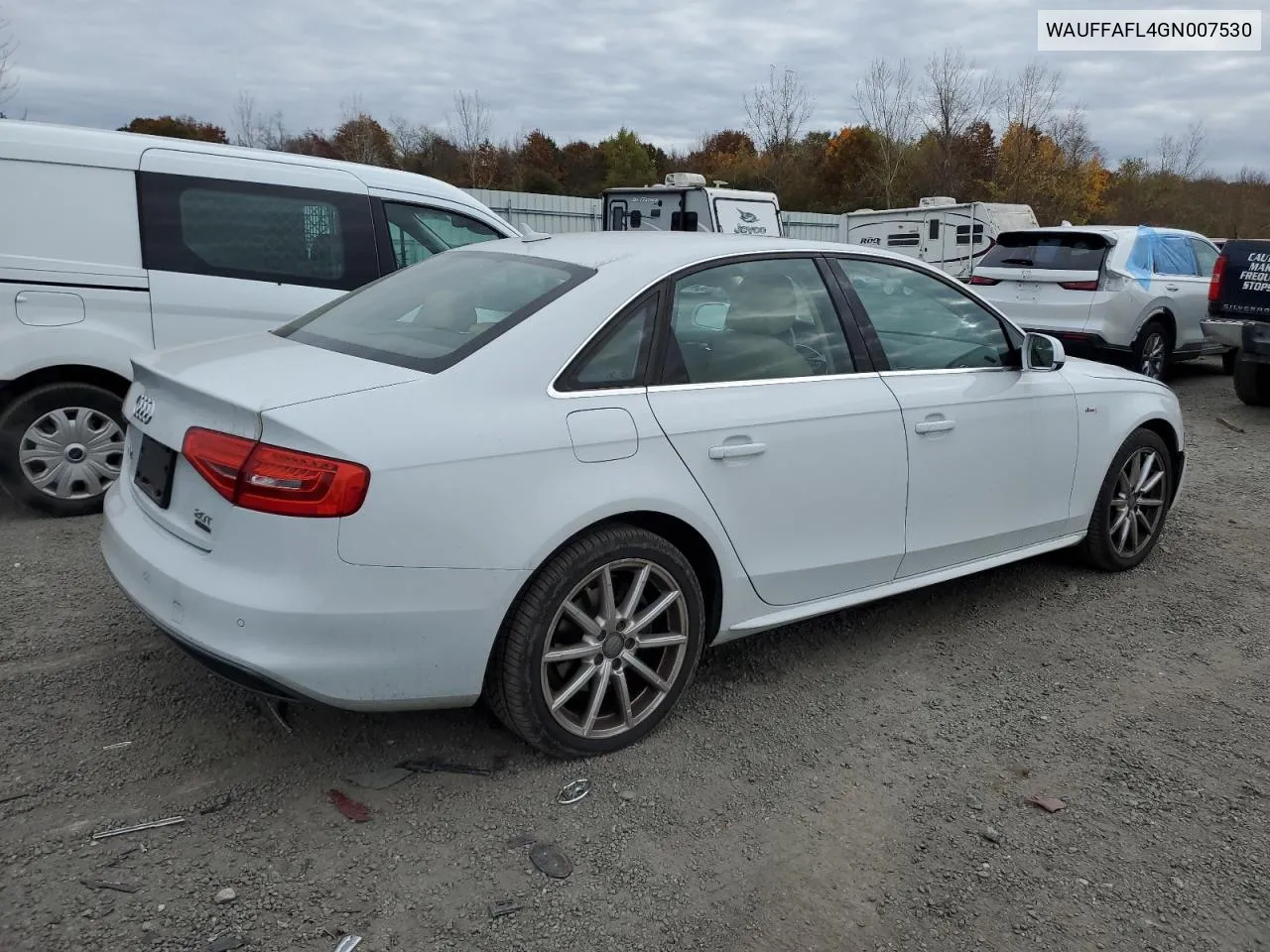 2016 Audi A4 Premium Plus S-Line VIN: WAUFFAFL4GN007530 Lot: 77408254