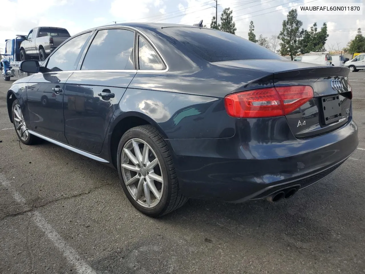 2016 Audi A4 Premium S-Line VIN: WAUBFAFL6GN011870 Lot: 78456664