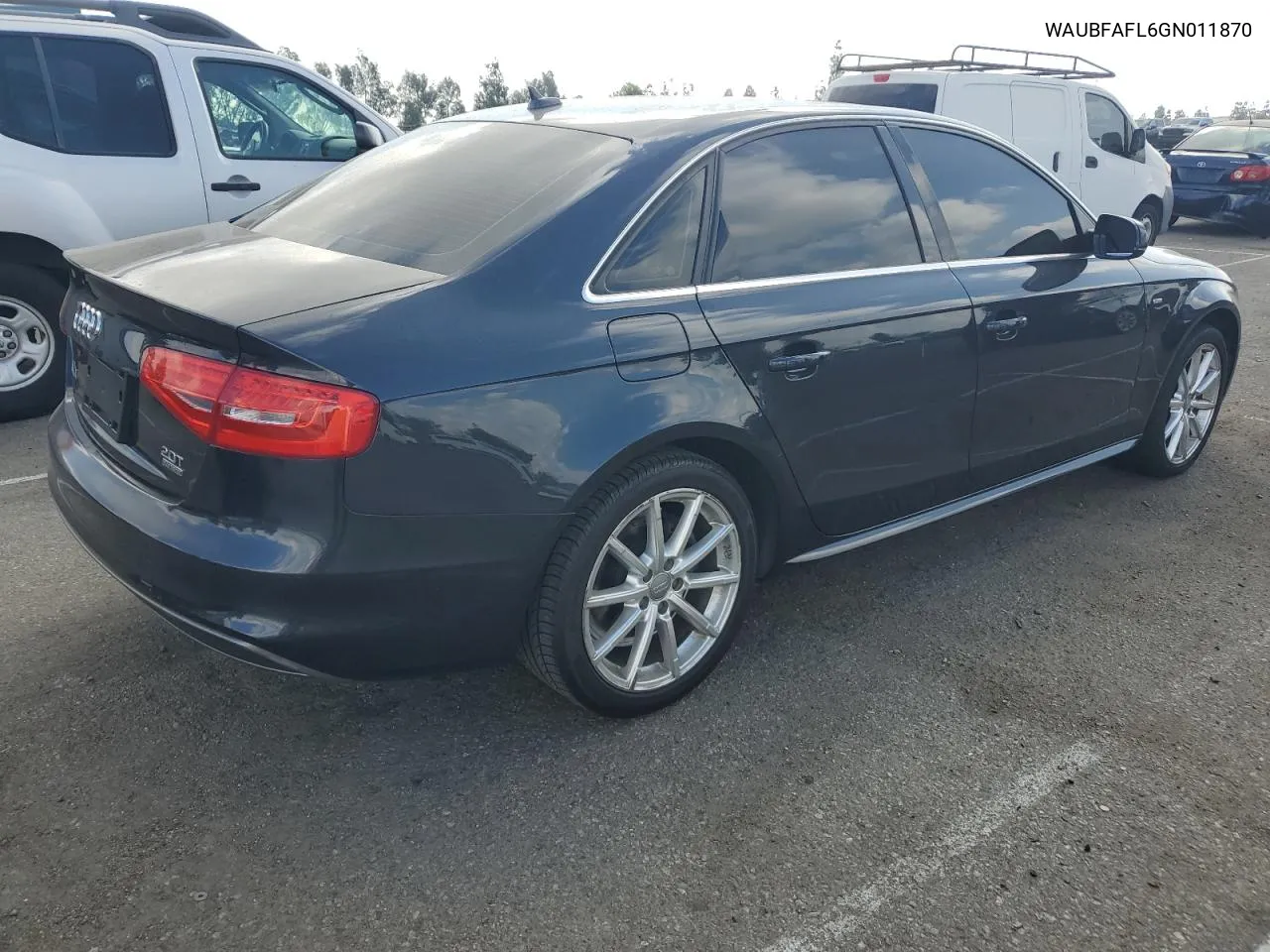 2016 Audi A4 Premium S-Line VIN: WAUBFAFL6GN011870 Lot: 78456664