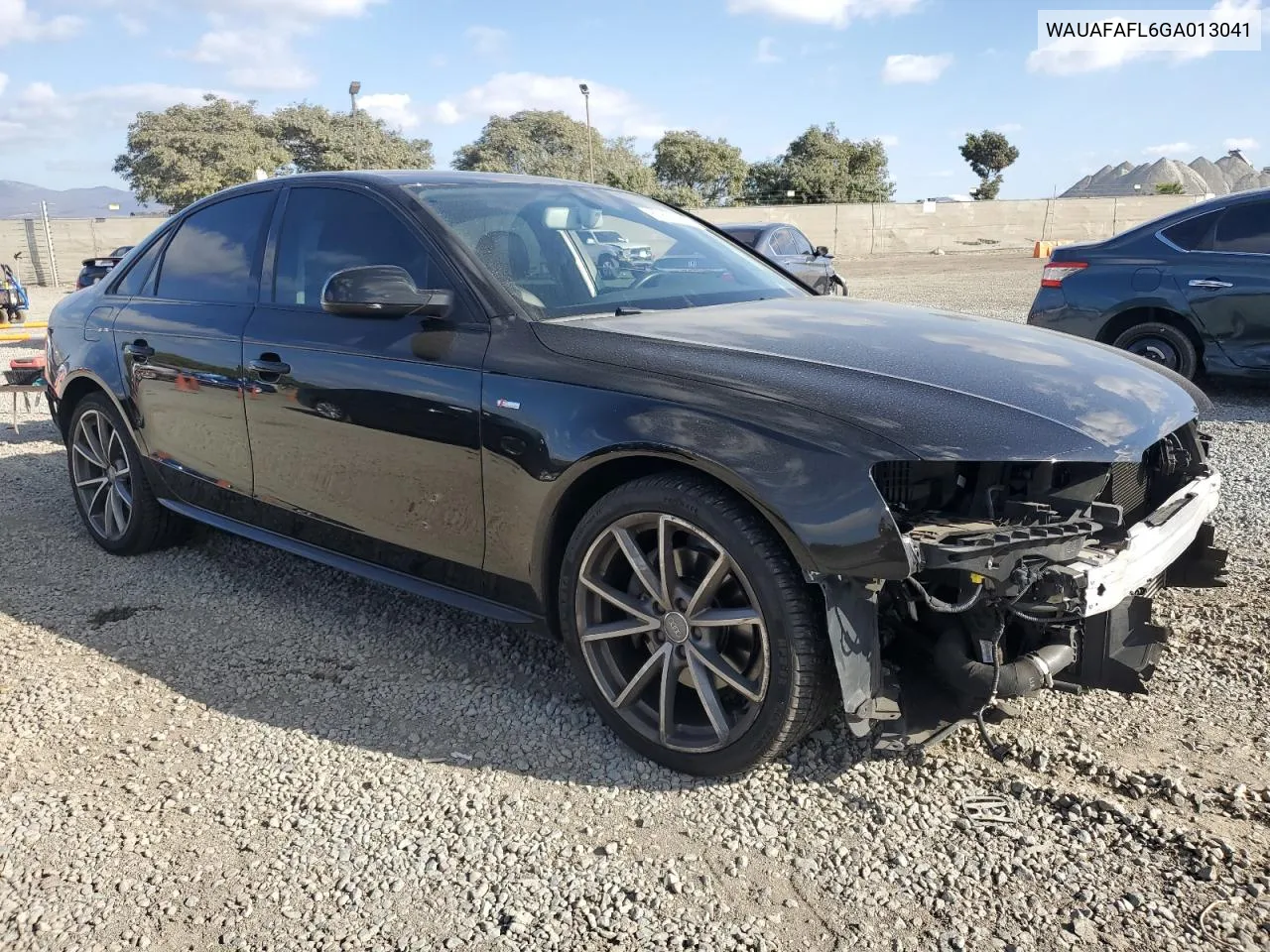 2016 Audi A4 Premium S-Line VIN: WAUAFAFL6GA013041 Lot: 80851684