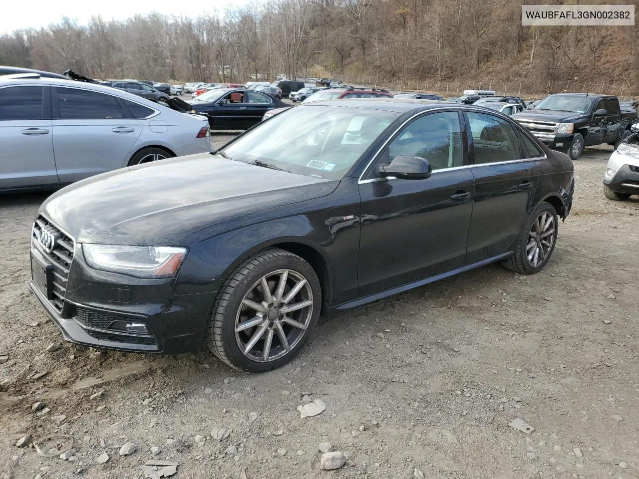 2016 Audi A4 Premium S-Line VIN: WAUBFAFL3GN002382 Lot: 81214594