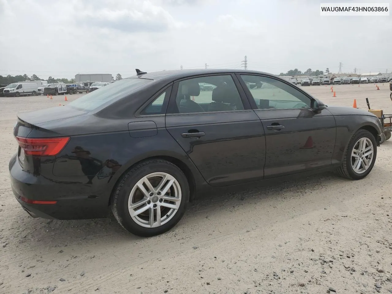 WAUGMAF43HN063866 2017 Audi A4 Ultra Premium