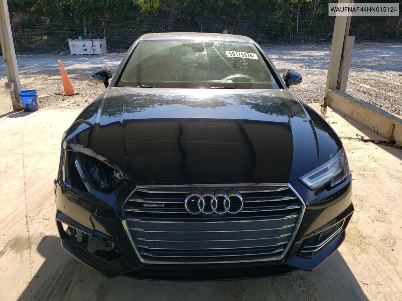 2017 Audi A4 Prestige VIN: WAUFNAF44HN015124 Lot: 59175974