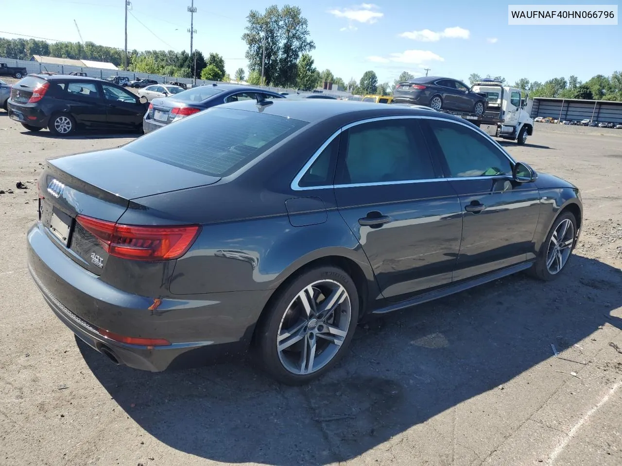 WAUFNAF40HN066796 2017 Audi A4 Prestige