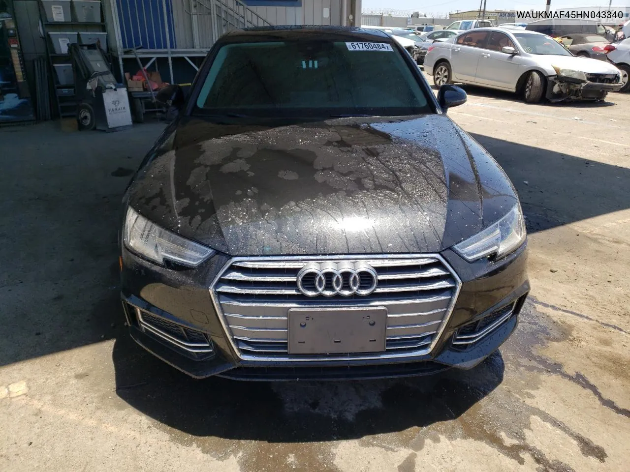 2017 Audi A4 Ultra Premium VIN: WAUKMAF45HN043340 Lot: 61760484