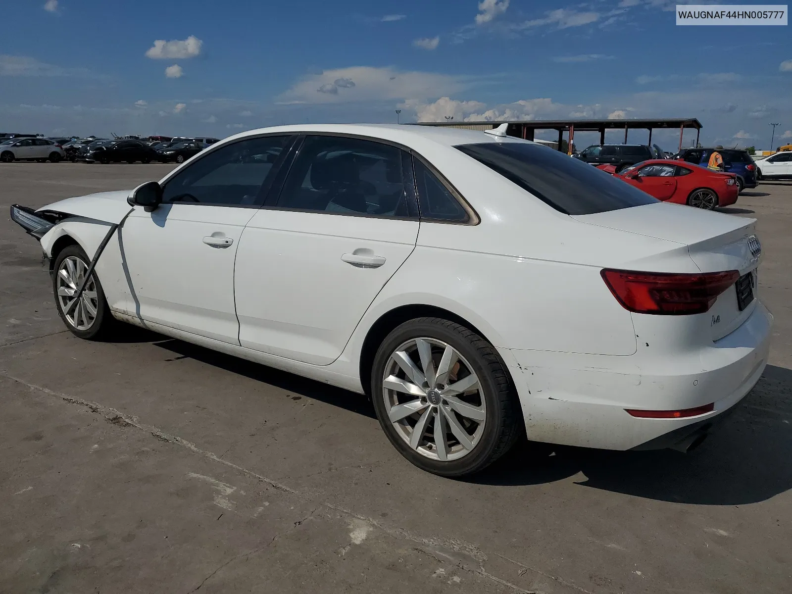 WAUGNAF44HN005777 2017 Audi A4 Premium