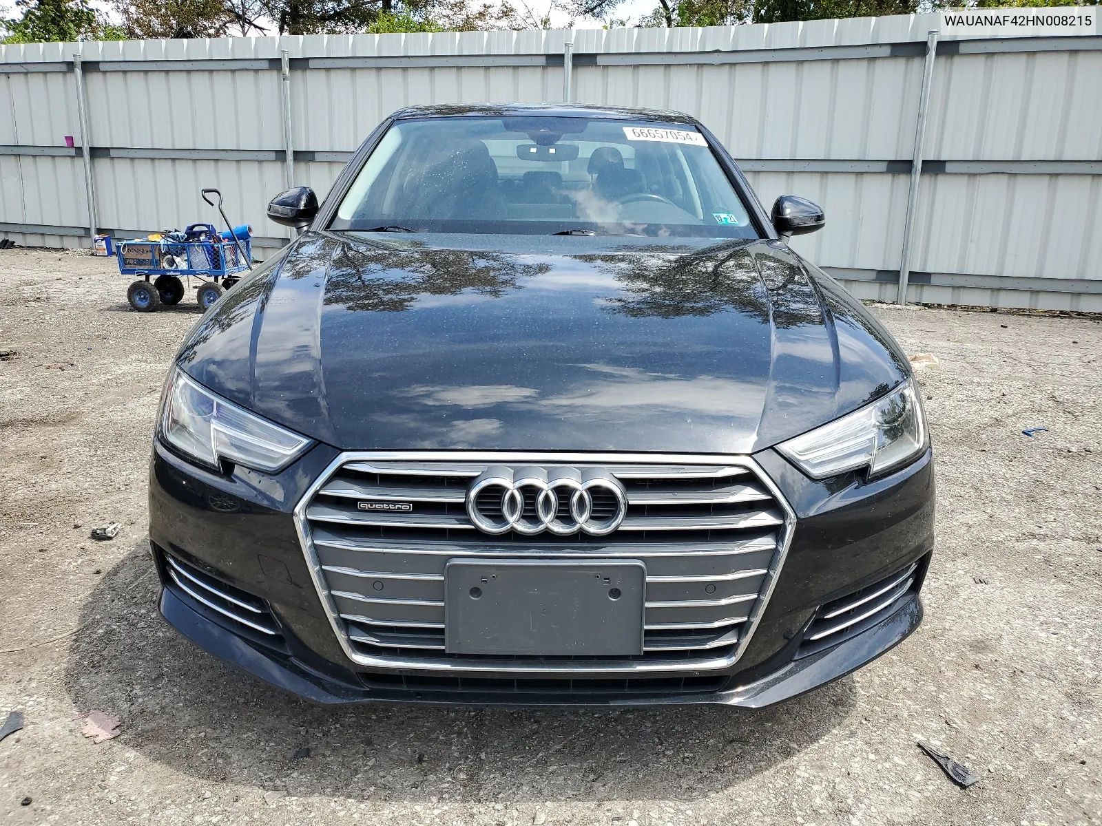 2017 Audi A4 Premium VIN: WAUANAF42HN008215 Lot: 66657054