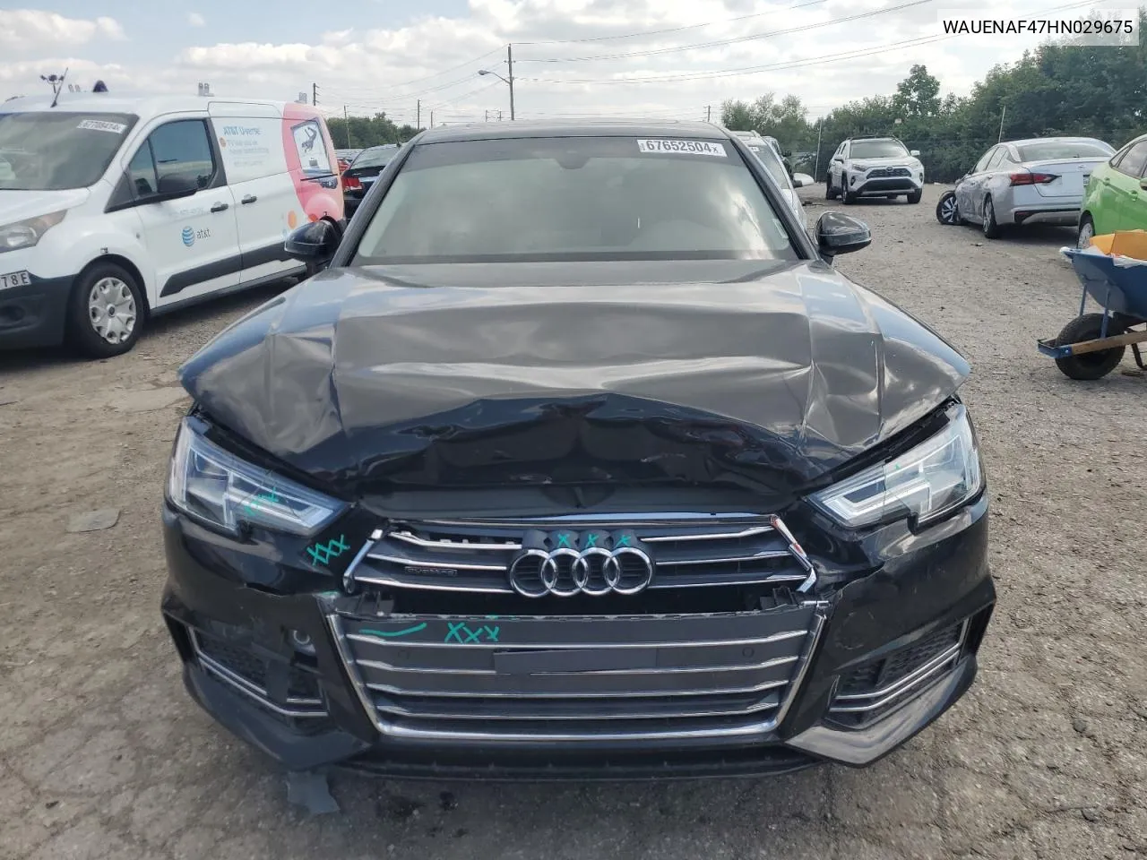 WAUENAF47HN029675 2017 Audi A4 Premium Plus