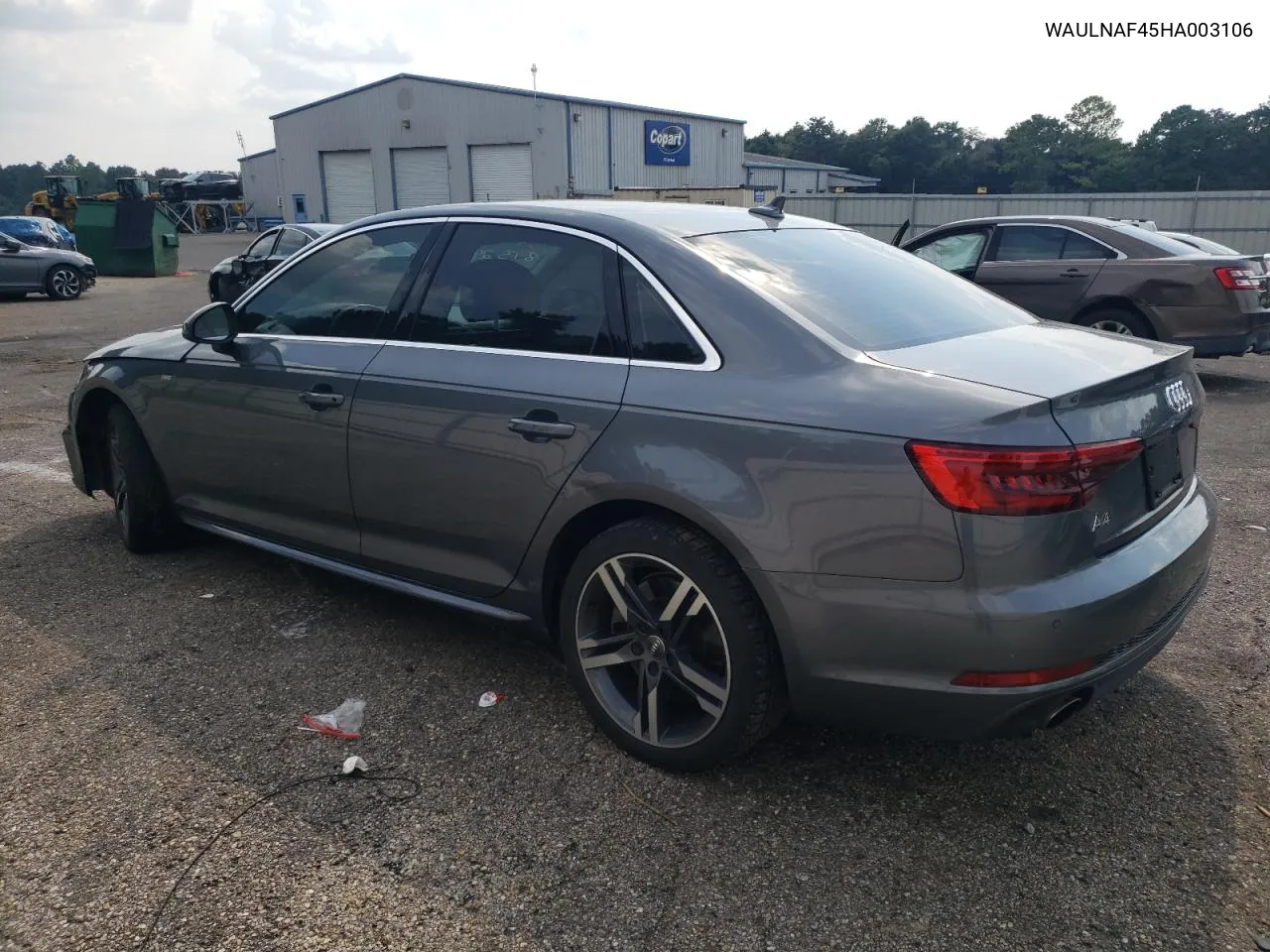 WAULNAF45HA003106 2017 Audi A4 Premium Plus