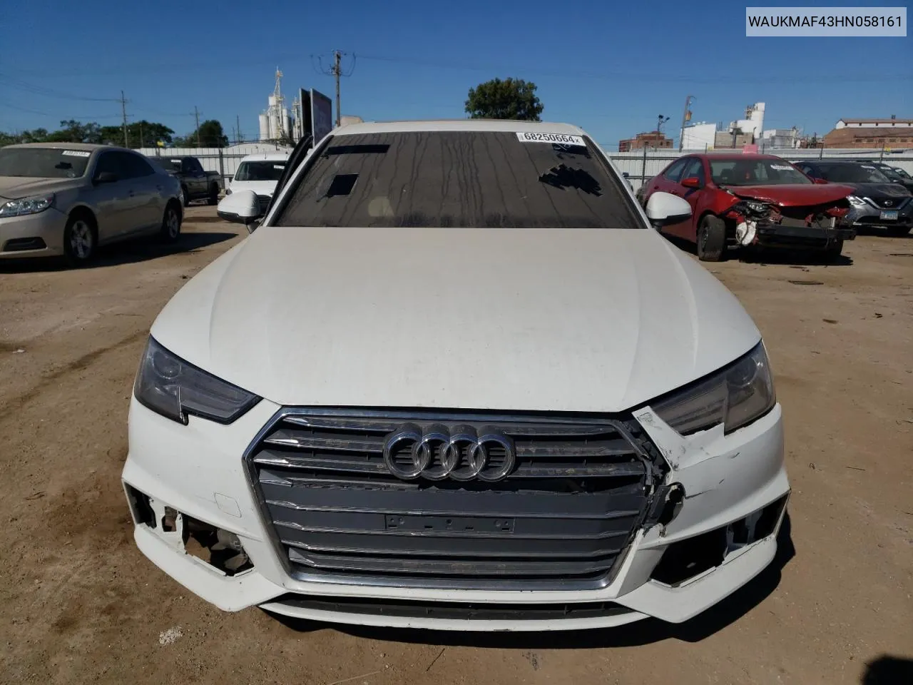 WAUKMAF43HN058161 2017 Audi A4 Ultra Premium