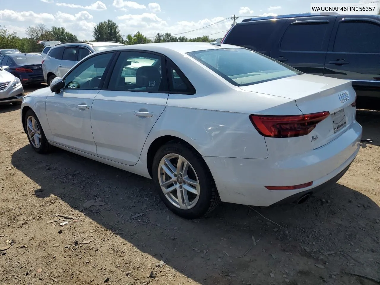 WAUGNAF46HN056357 2017 Audi A4 Premium