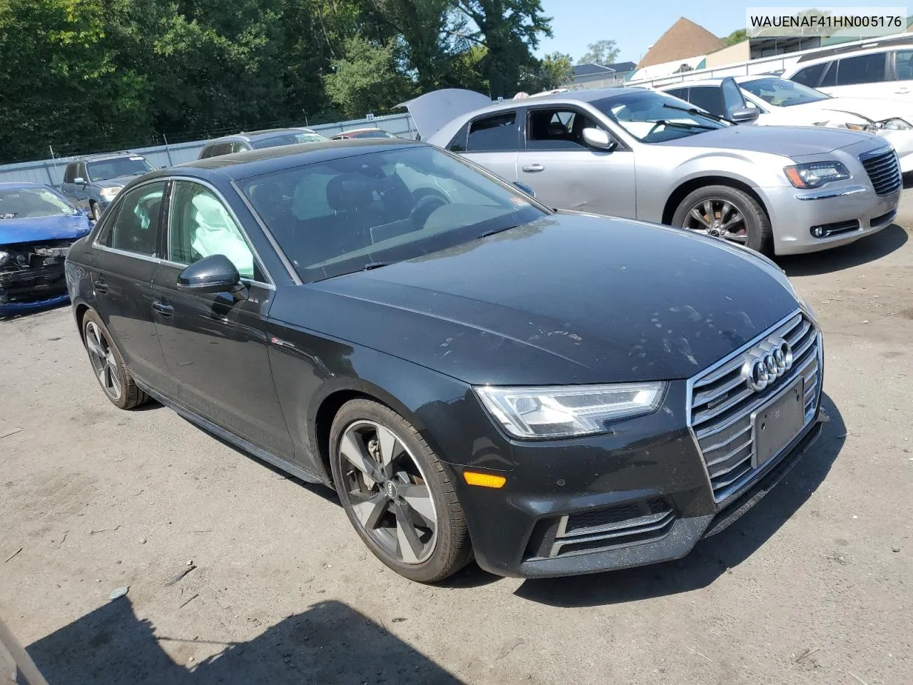 2017 Audi A4 Premium Plus VIN: WAUENAF41HN005176 Lot: 69411634