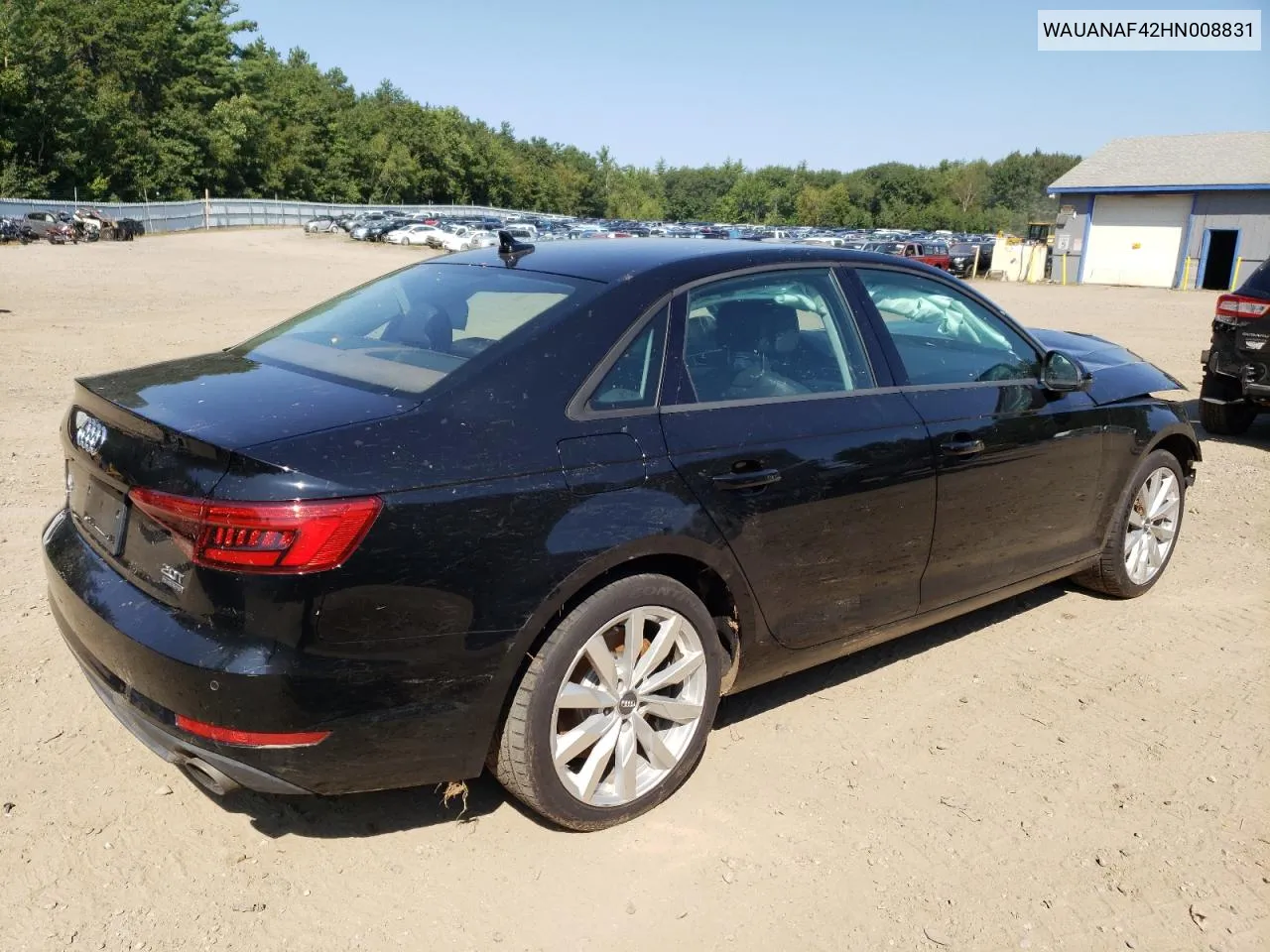 WAUANAF42HN008831 2017 Audi A4 Premium