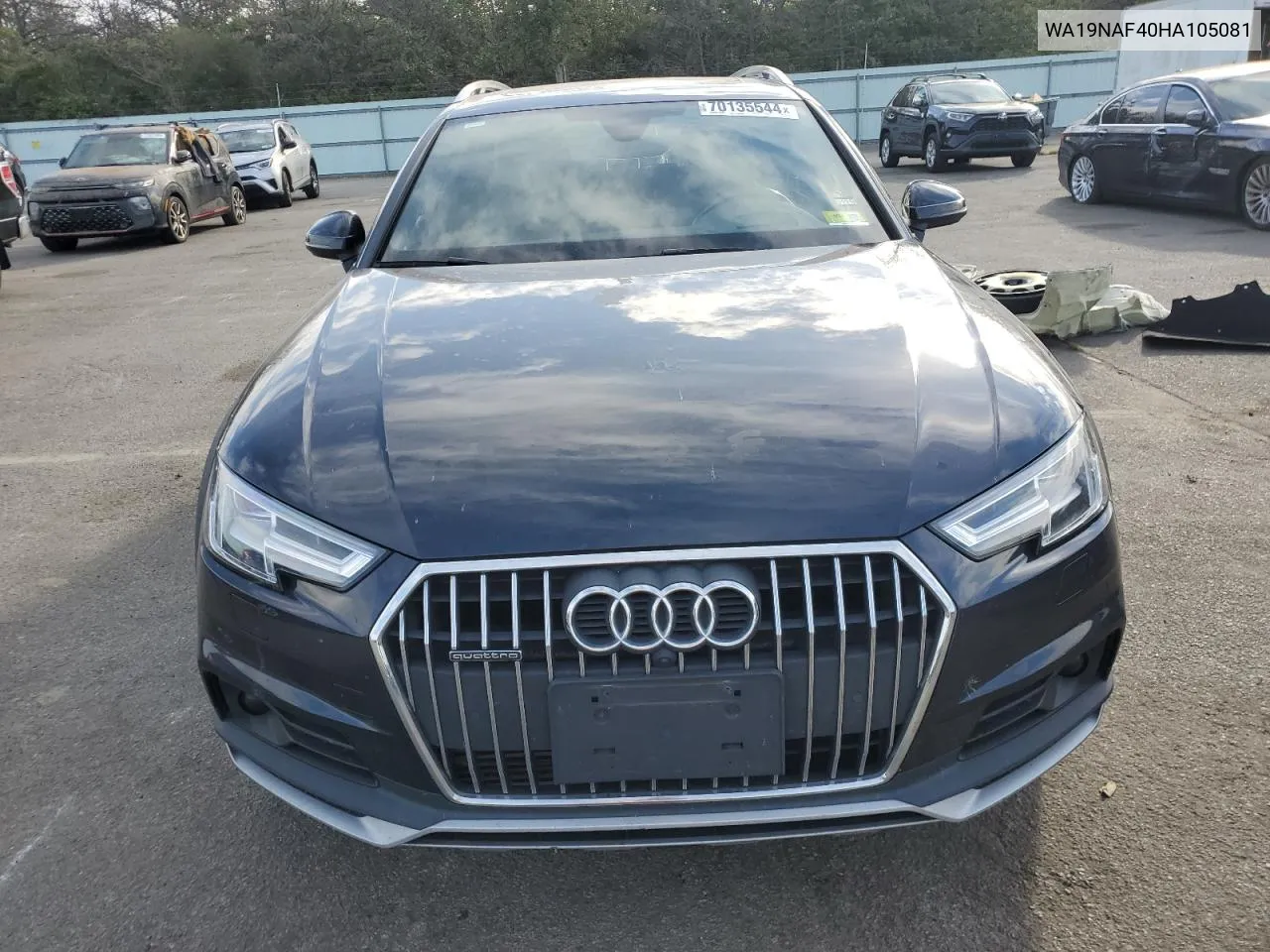 2017 Audi A4 Allroad Prestige VIN: WA19NAF40HA105081 Lot: 70135544