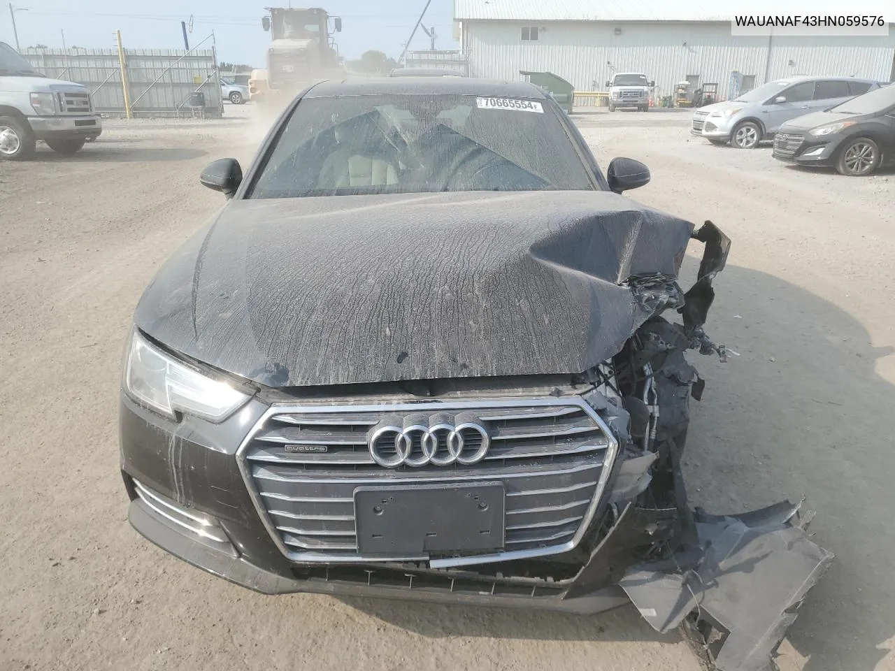 WAUANAF43HN059576 2017 Audi A4 Premium