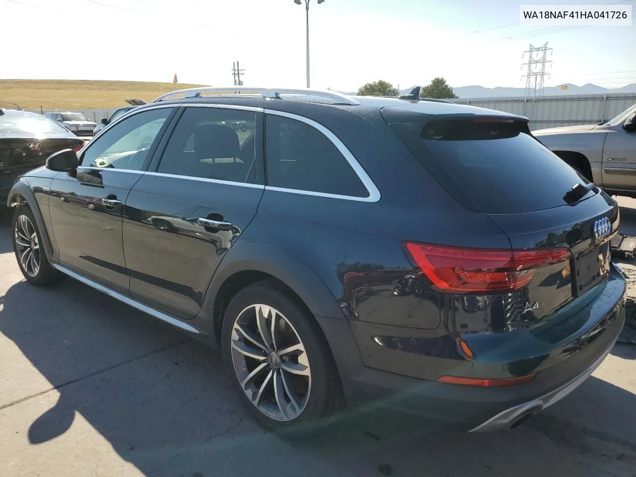 2017 Audi A4 Allroad Premium Plus VIN: WA18NAF41HA041726 Lot: 70692874