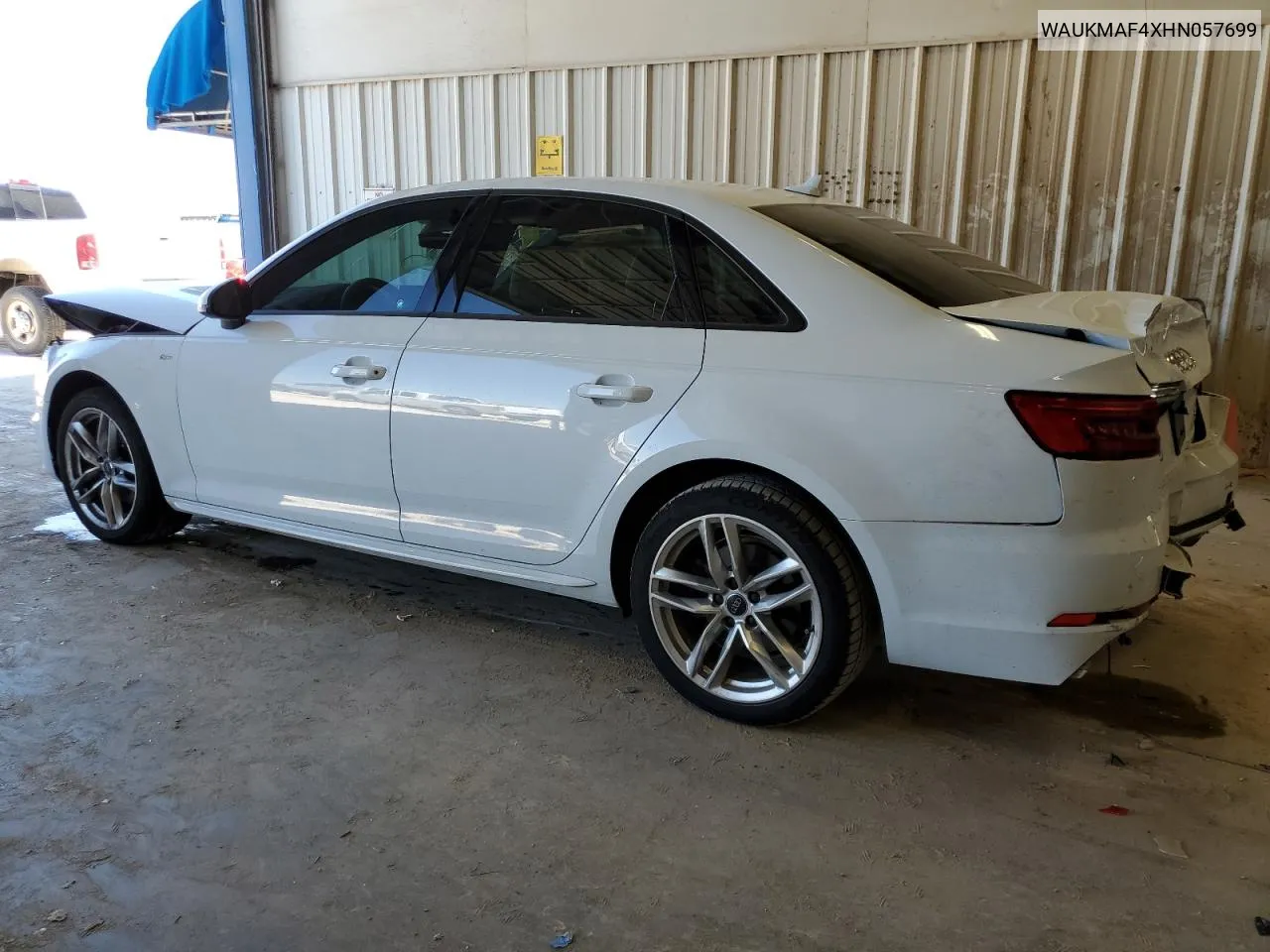 WAUKMAF4XHN057699 2017 Audi A4 Ultra Premium