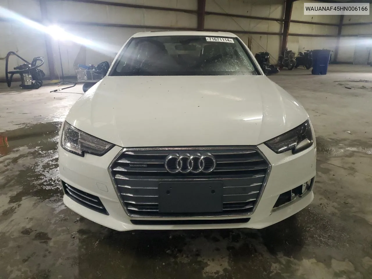 WAUANAF45HN006166 2017 Audi A4 Premium