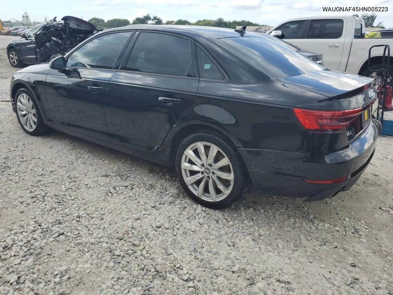 2017 Audi A4 Premium VIN: WAUGNAF45HN005223 Lot: 71934894