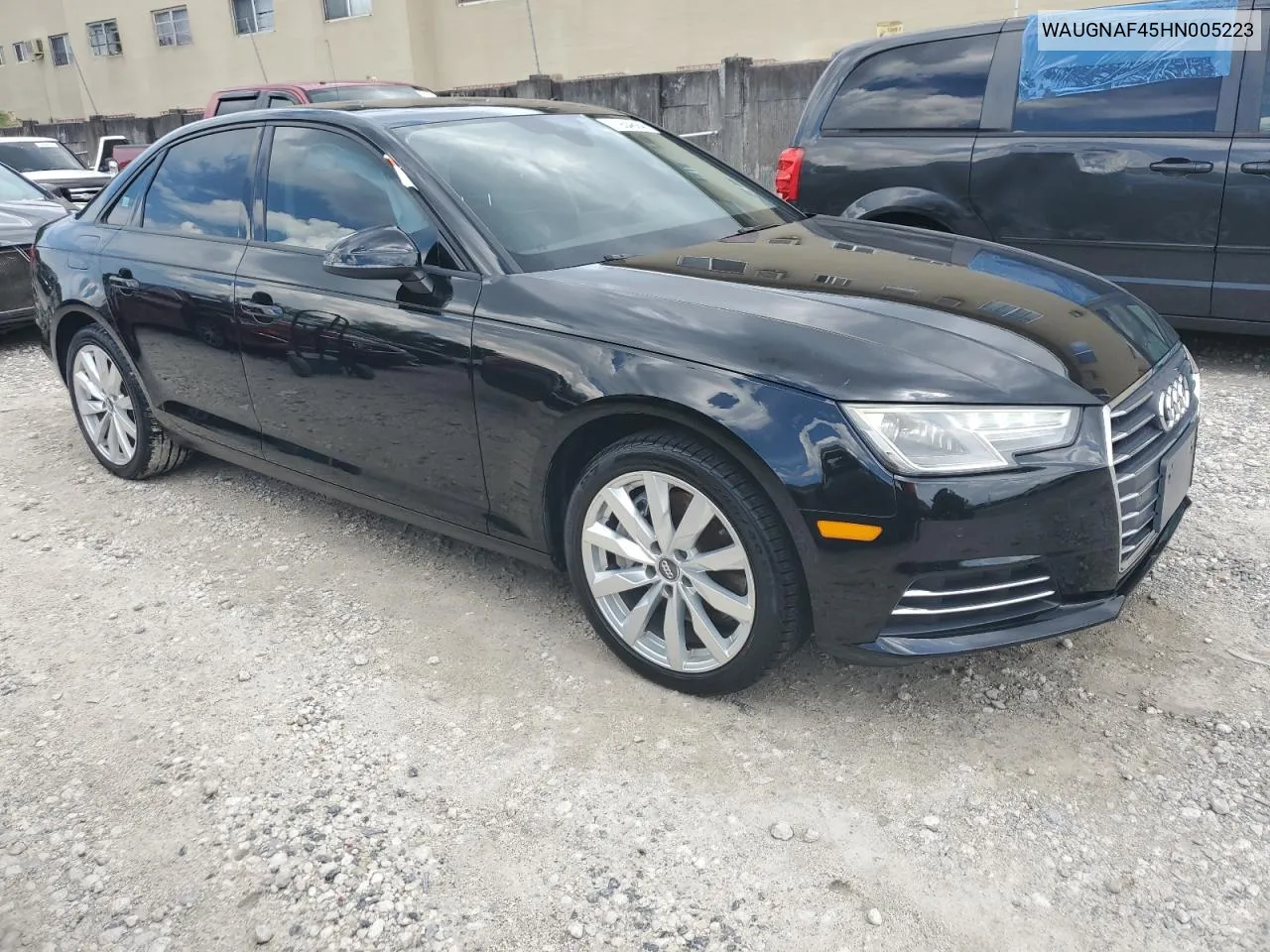 2017 Audi A4 Premium VIN: WAUGNAF45HN005223 Lot: 71934894