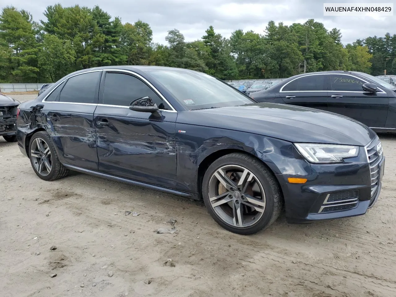 2017 Audi A4 Premium Plus VIN: WAUENAF4XHN048429 Lot: 72435604