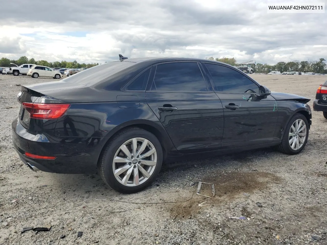 WAUANAF42HN072111 2017 Audi A4 Premium