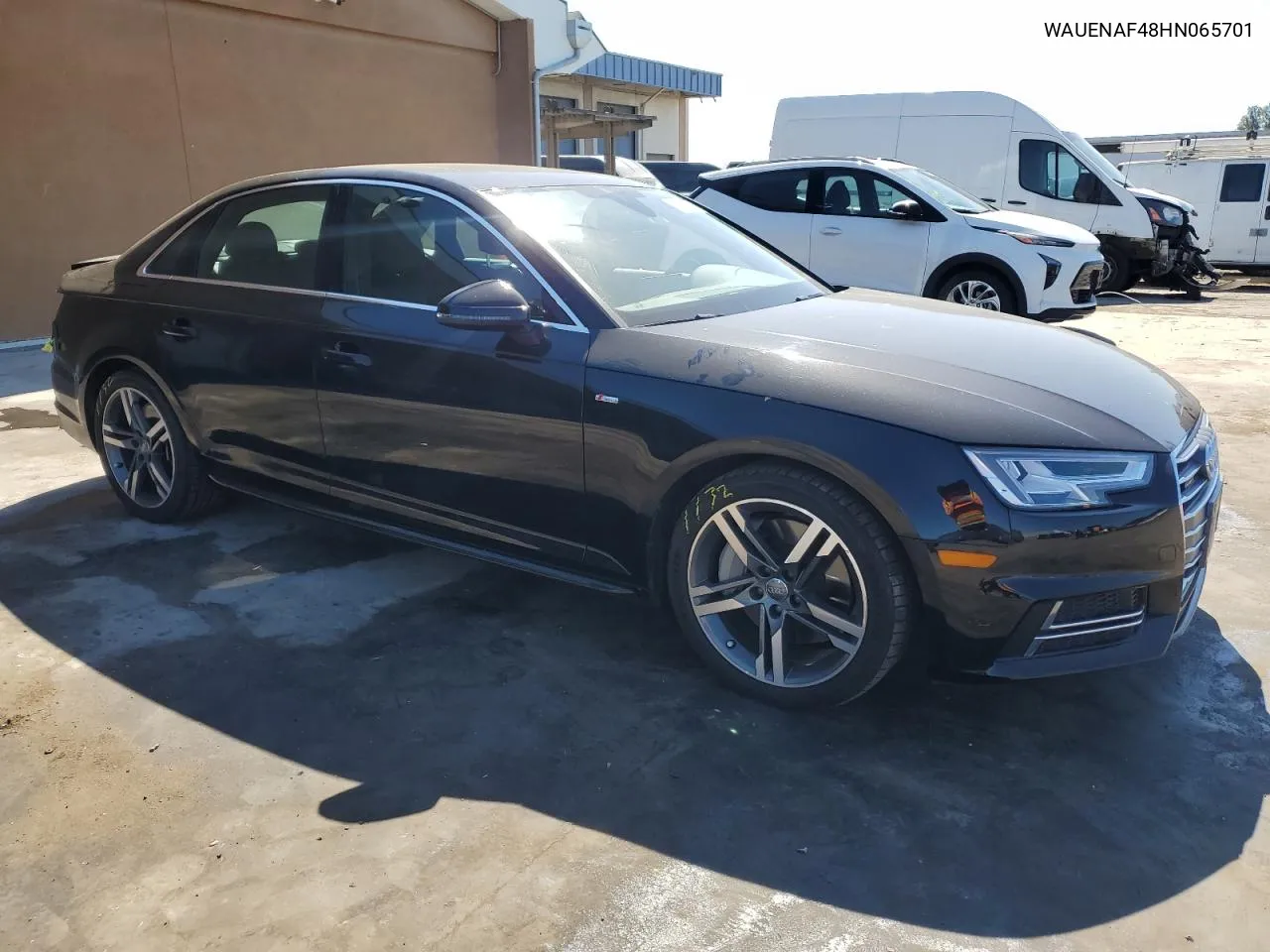 2017 Audi A4 Premium Plus VIN: WAUENAF48HN065701 Lot: 72750914