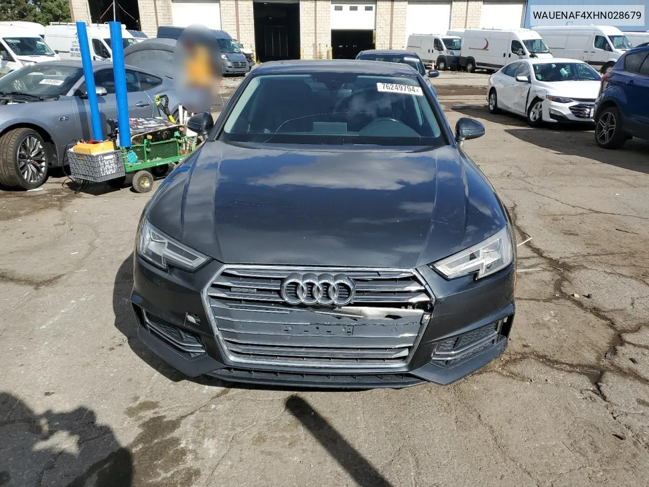 WAUENAF4XHN028679 2017 Audi A4 Premium Plus