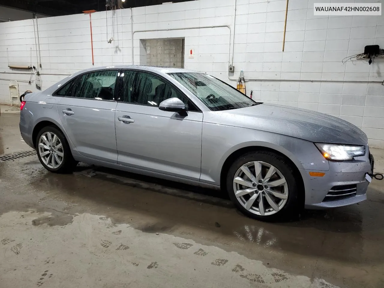 2017 Audi A4 Premium VIN: WAUANAF42HN002608 Lot: 77566344