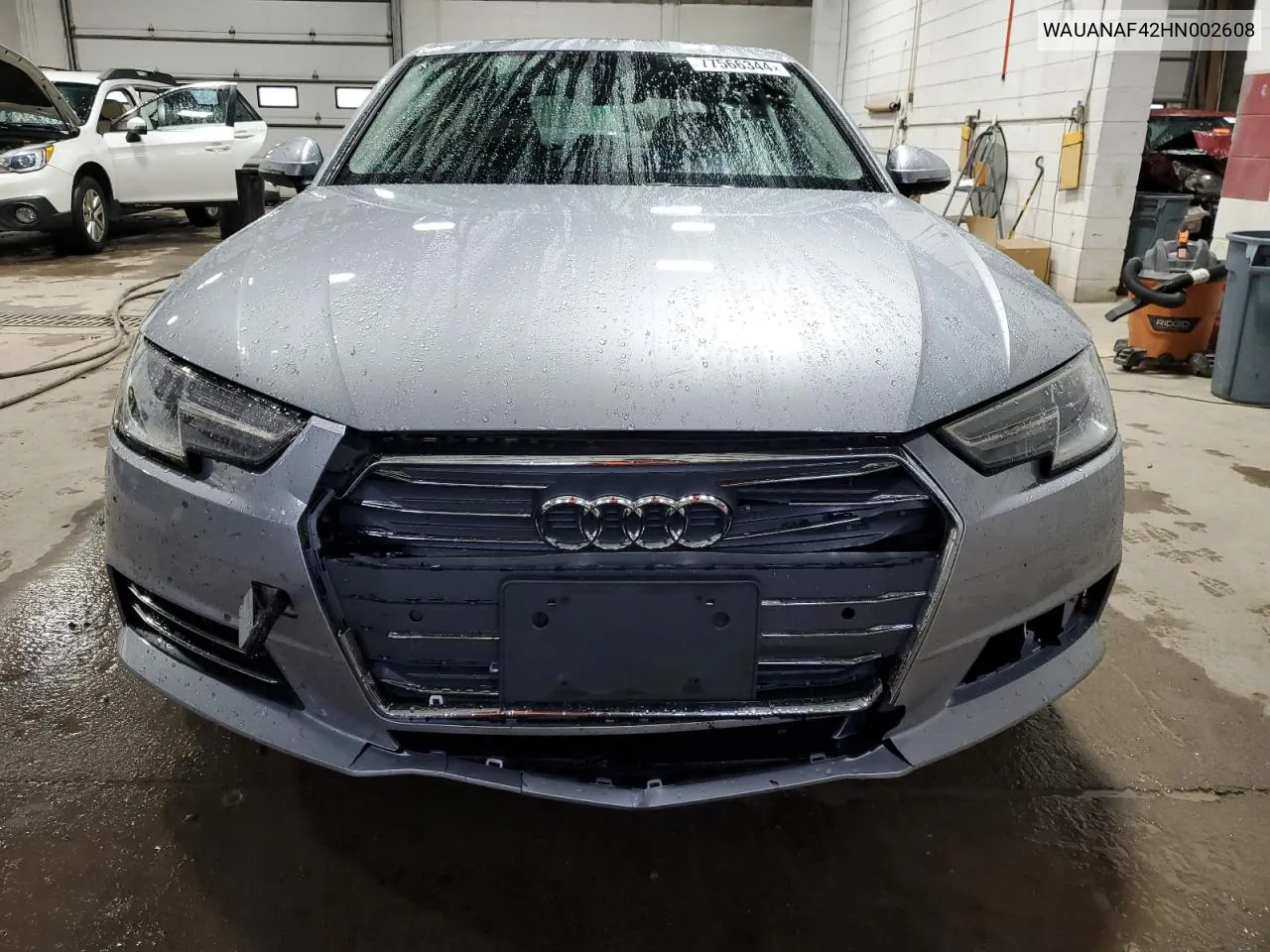 2017 Audi A4 Premium VIN: WAUANAF42HN002608 Lot: 77566344