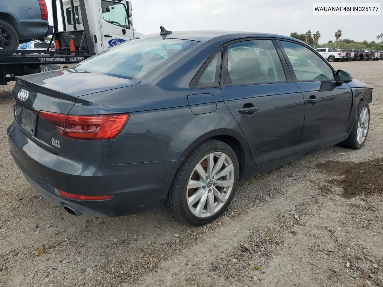 2017 Audi A4 Premium VIN: WAUANAF46HN025177 Lot: 78786344