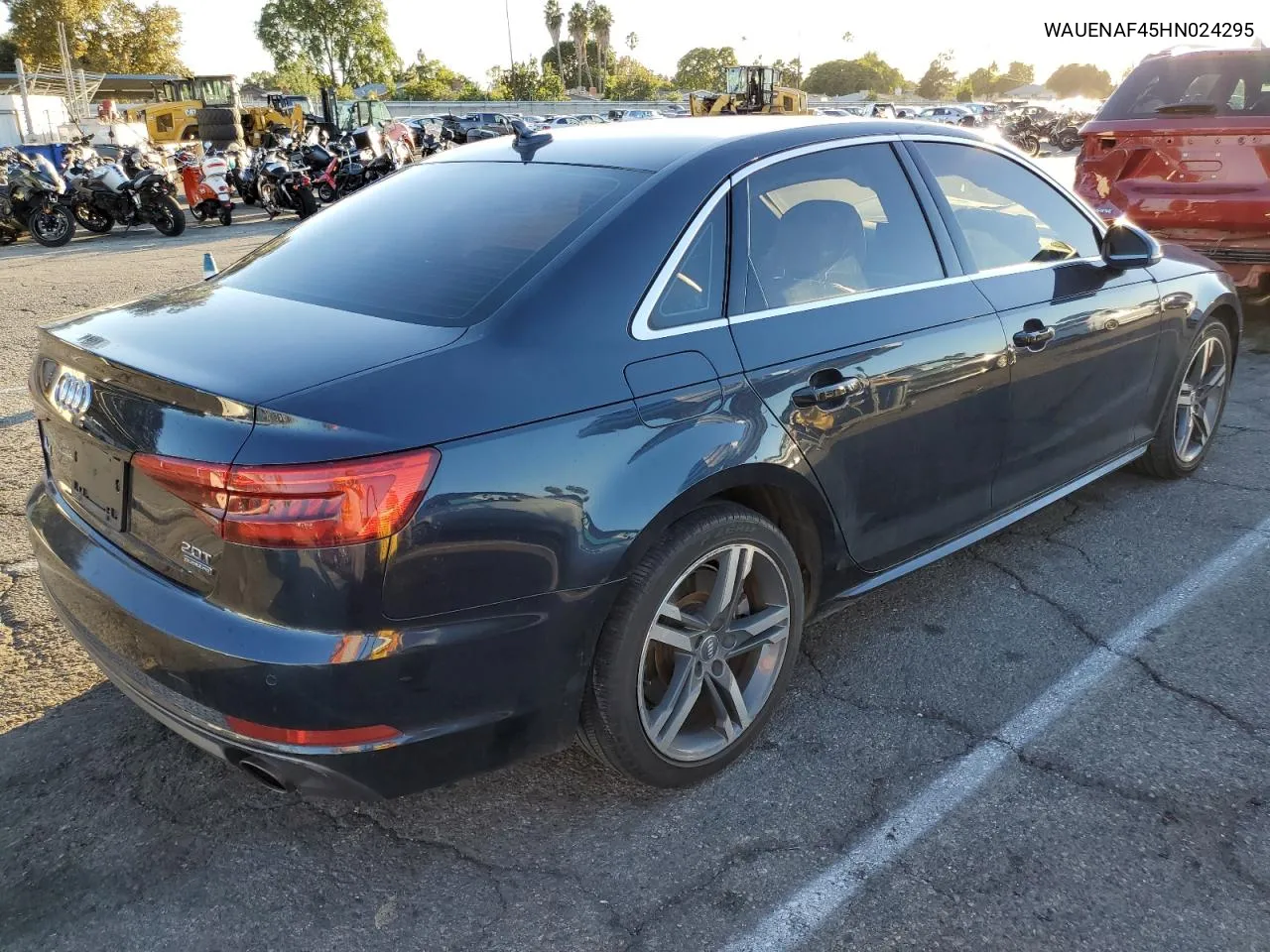 2017 Audi A4 Premium Plus VIN: WAUENAF45HN024295 Lot: 79275174