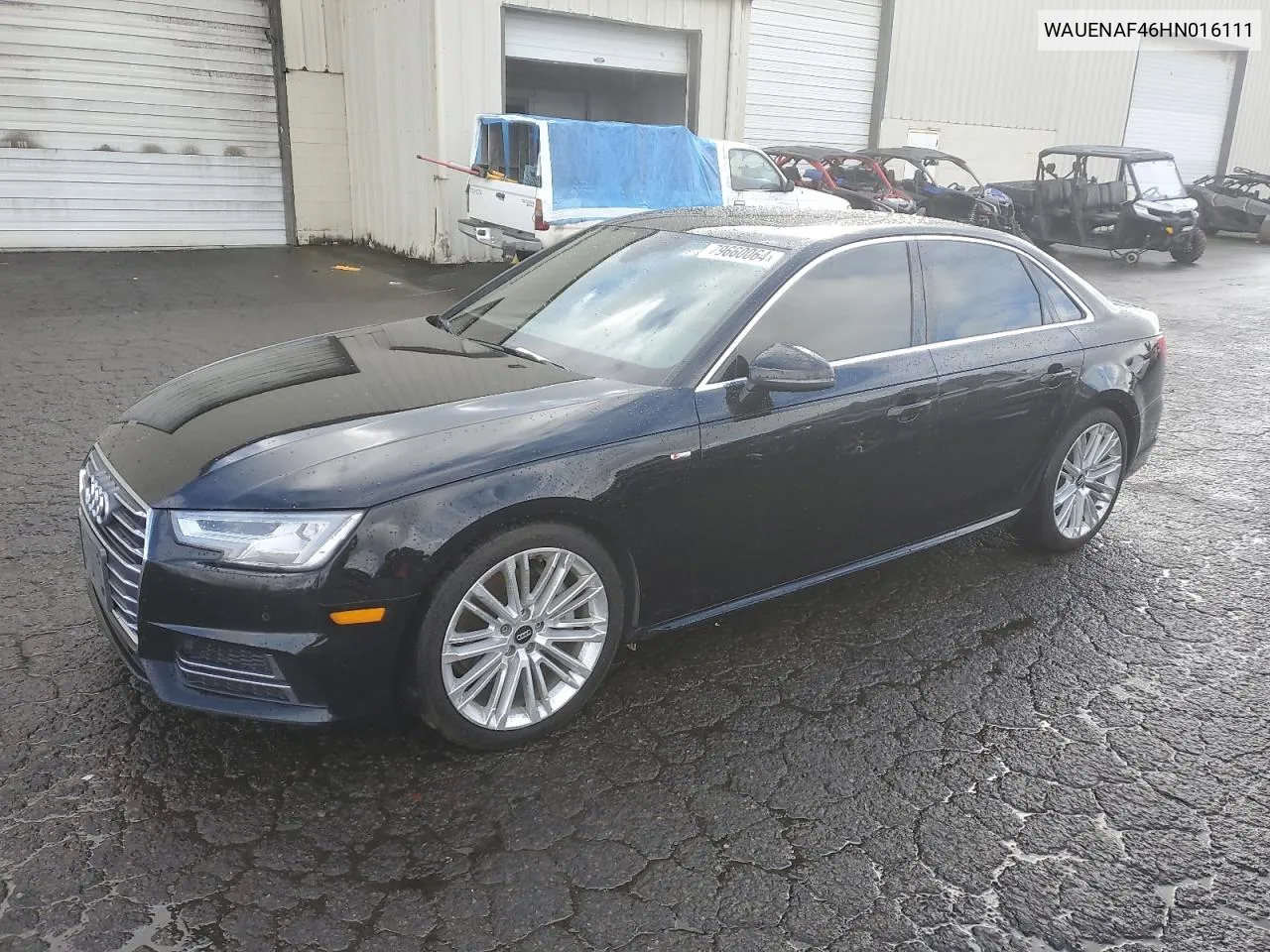 2017 Audi A4 Premium Plus VIN: WAUENAF46HN016111 Lot: 79660064