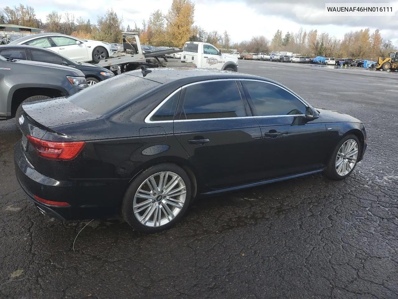 2017 Audi A4 Premium Plus VIN: WAUENAF46HN016111 Lot: 79660064