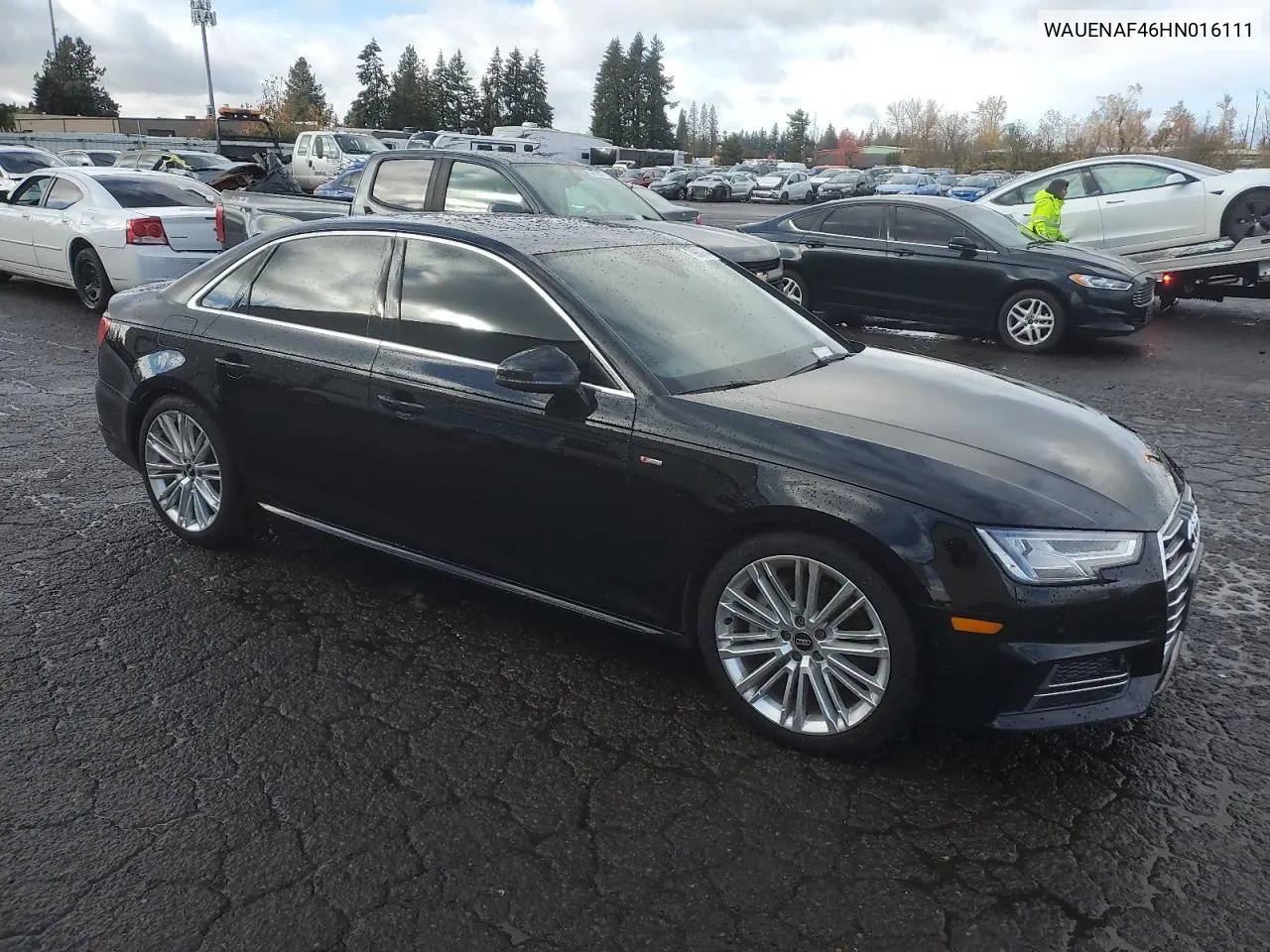 2017 Audi A4 Premium Plus VIN: WAUENAF46HN016111 Lot: 79660064